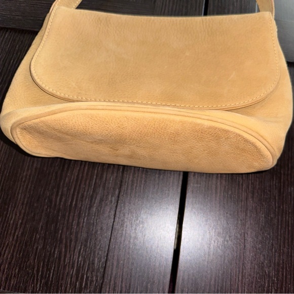 Vintage Coach Suede Leather Crossbody Bag - Picture 10 of 16